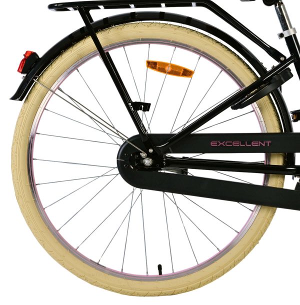 Volare Excellent Kinderfiets – Meisjes – 26 inch – Zwart