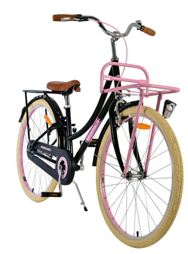Volare Excellent Kinderfiets – Meisjes – 26 inch – Zwart