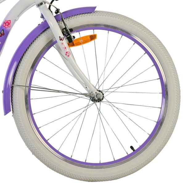 Volare Lovely Kinderfiets – Meisjes – 24 inch – Paars – 7 Versnellingen