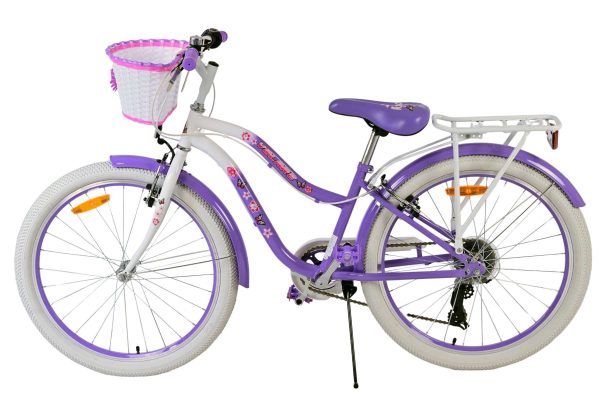 Volare Lovely Kinderfiets – Meisjes – 24 inch – Paars – 7 Versnellingen