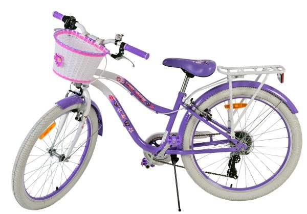Volare Lovely Kinderfiets – Meisjes – 24 inch – Paars – 7 Versnellingen