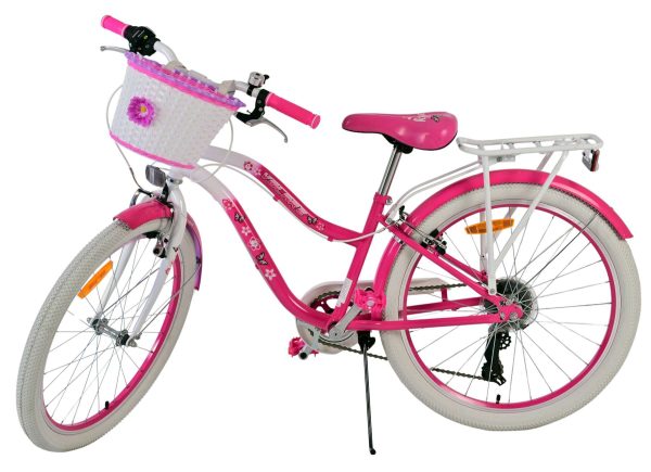 Volare Lovely Kinderfiets – Meisjes – 24 inch – Roze – 7 Versnellingen