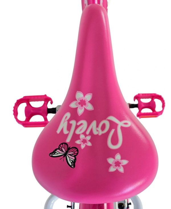 Volare Lovely Kinderfiets – Meisjes – 24 inch – Roze – Twee handremmen