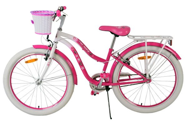 Volare Lovely Kinderfiets – Meisjes – 24 inch – Roze – Twee handremmen