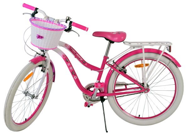 Volare Lovely Kinderfiets – Meisjes – 24 inch – Roze – Twee handremmen