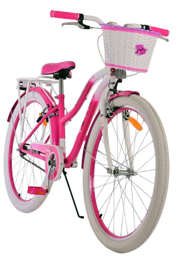Volare Lovely Kinderfiets – Meisjes – 26 inch – Roze – Twee handremmen