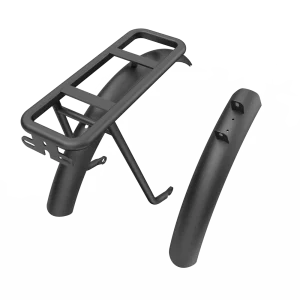 ADO Air Carbon aluminium spatborden en achterdrager – Zwart
