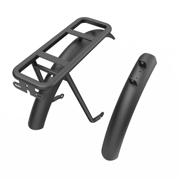 ADO Air Carbon aluminium spatborden en achterdrager – Zwart