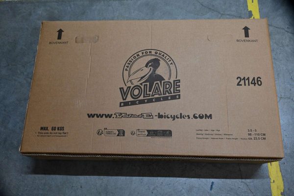 Volare Excellent Kinderfiets – Meisjes – 14 inch – Zwart