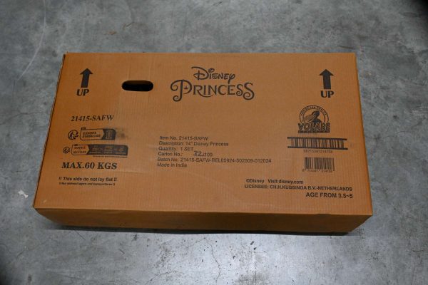 Disney Princess Kinderfiets – Meisjes – 14 inch – Roze – Twee handremmen