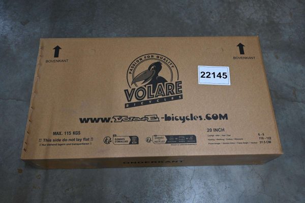 Volare Cross Kinderfiets – Jongens – 20 inch – Zilver – 6 versnellingen