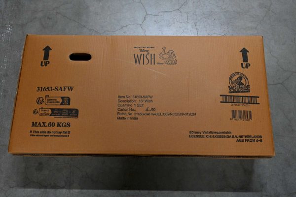 Disney Wish Kinderfiets – Meisjes – 16 inch – Paars – Twee handremmen