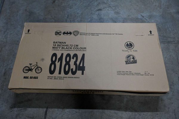 Batman Kinderfiets – Jongens – 18 inch – Zwart