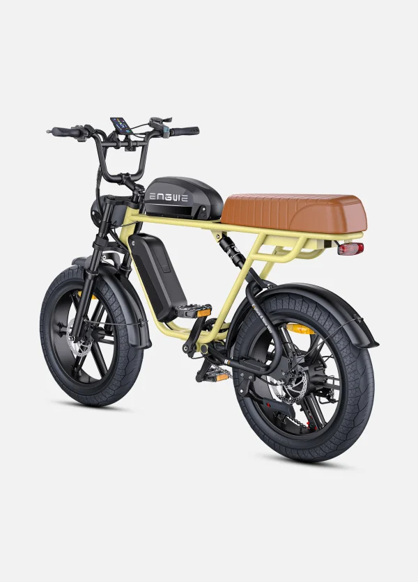 ENGWE M1 E-Fatbike – 65Nm Torque tweezits – Geel