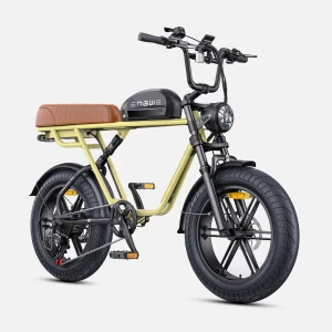 ENGWE M1 E-Fatbike – 65Nm Torque tweezits – Geel