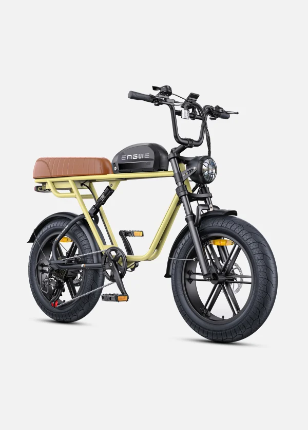 ENGWE M1 E-Fatbike – 65Nm Torque tweezits – Geel