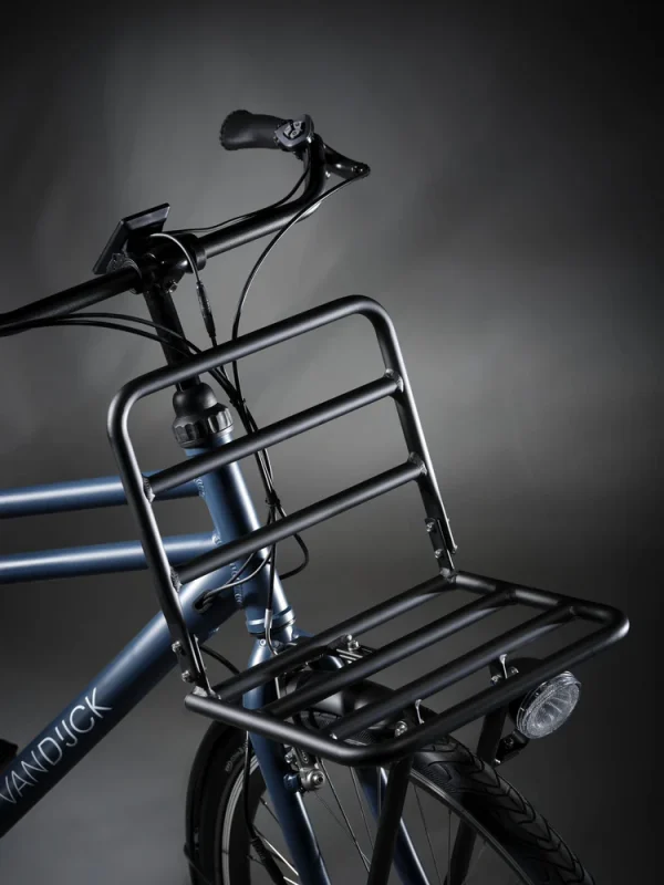 Van Dijck Aphrodite-front E-bike zwart
