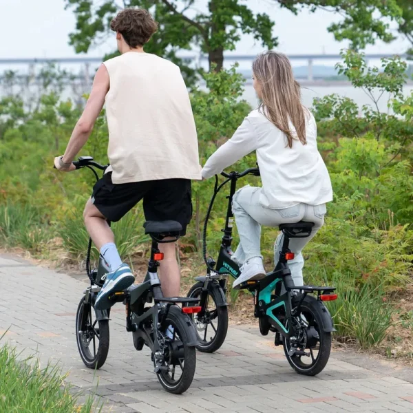 Hitway BK2 Elektrische Vouwfiets Grijs