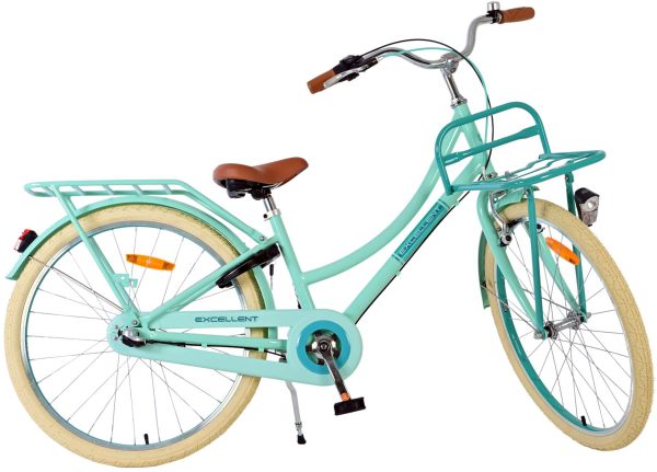 Volare Excellent Kinderfiets – Meisjes – 24 inch – Groen – 3 Versnellingen