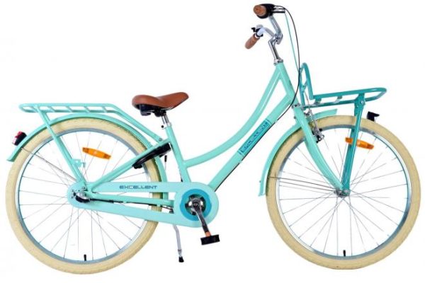Volare Excellent Kinderfiets – Meisjes – 24 inch – Groen – 3 Versnellingen
