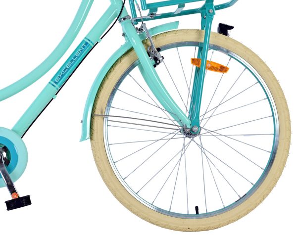 Volare Excellent Kinderfiets – Meisjes – 24 inch – Groen – 3 Versnellingen
