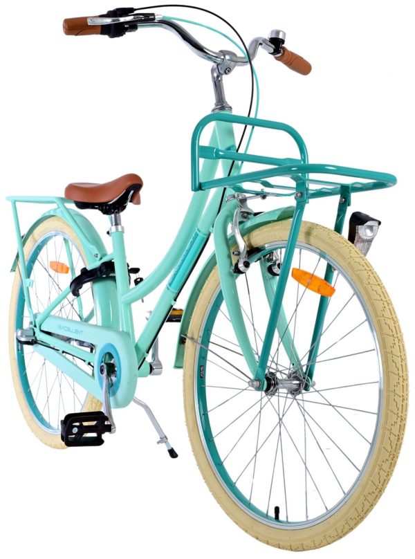 Volare Excellent Kinderfiets – Meisjes – 24 inch – Groen – 3 Versnellingen