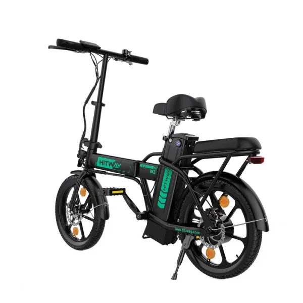 Hitway BK5S Elektrische Vouwfiets 16inch 250W – Zwart