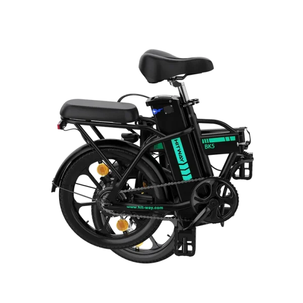 Hitway BK5S Elektrische Vouwfiets 16inch 250W – Zwart