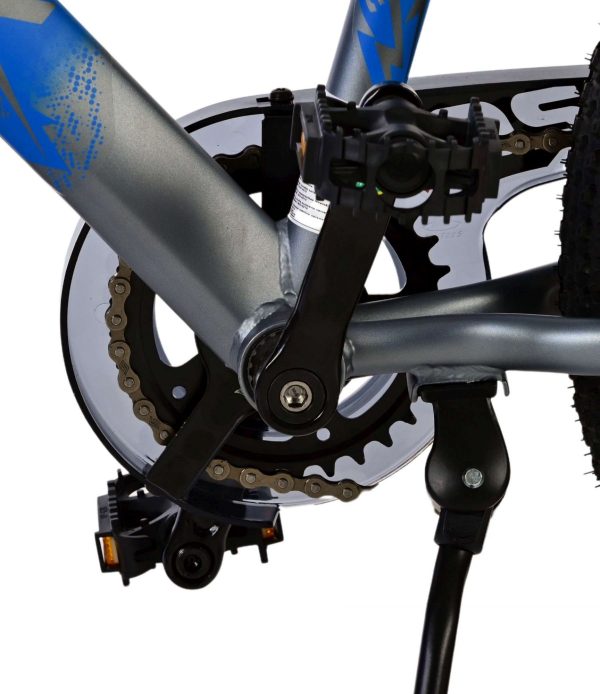 Volare Rocky Kinderfiets – 20 inch – 7 speed – Blauw