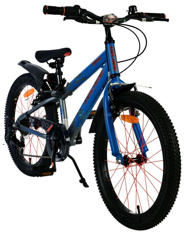 Volare Rocky Kinderfiets – 20 inch – 7 speed – Blauw