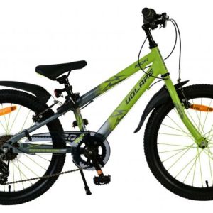 Volare Rocky Kinderfiets – 20 inch – 7 speed – Groen/Grijs