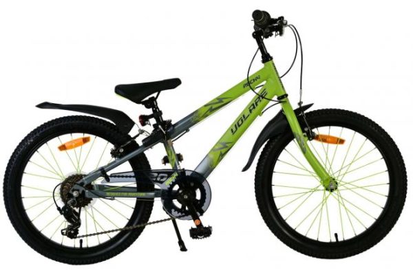 Volare Rocky Kinderfiets – 20 inch – 7 speed – Groen/Grijs