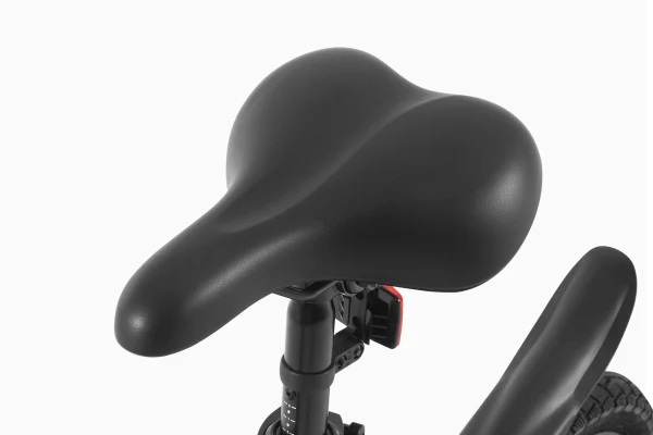DYU A16 16 inch volledig opvouwbare elektrische fiets Zwart