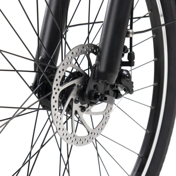 DYU C6 26 inch elektrische stadsfiets Wit