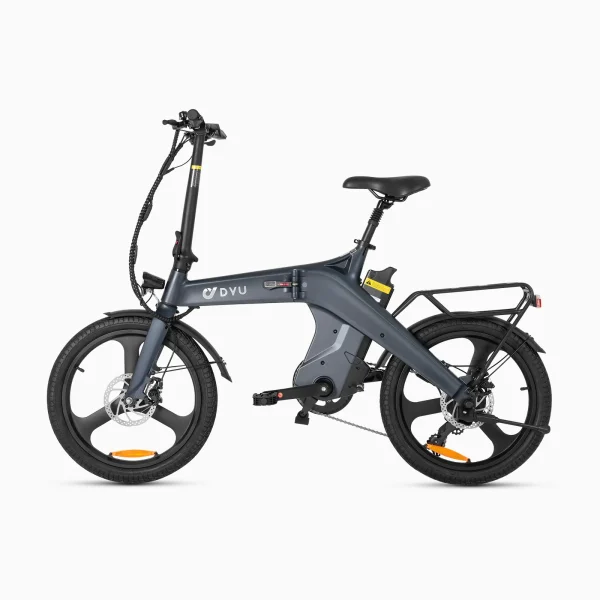 DYU T1 20 Inch Opvouwbare Elektrische Fiets Grijs