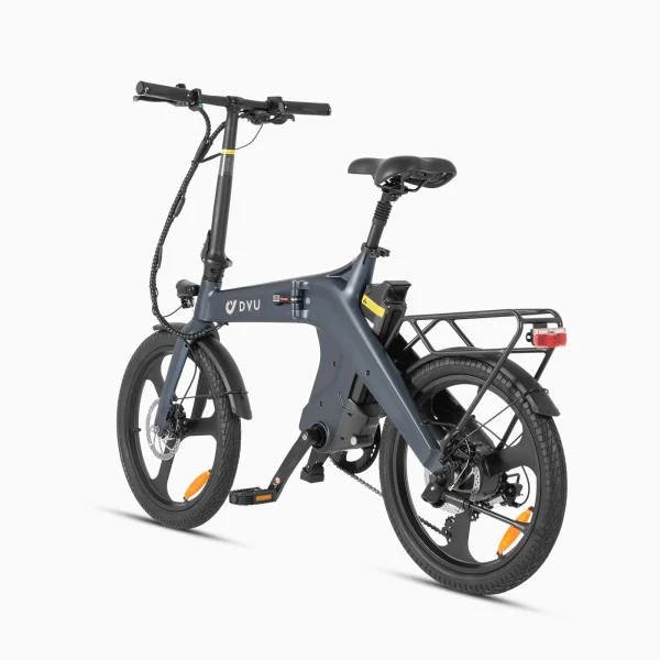 DYU T1 20 Inch Opvouwbare Elektrische Fiets Grijs