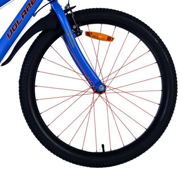 Volare Rocky Kinderfiets – 24 inch – Blauw – 7 speed
