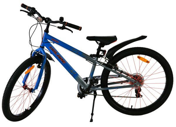 Volare Rocky Kinderfiets – 24 inch – Blauw – 7 speed
