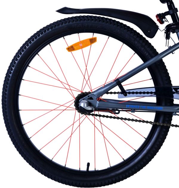 Volare Rocky Kinderfiets – 24 inch – Blauw – Shimano Nexus 3 versnellingen