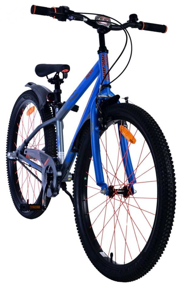 Volare Rocky Kinderfiets – 24 inch – Blauw – Shimano Nexus 3 versnellingen