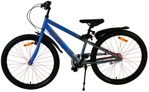 Volare Rocky Kinderfiets – 24 inch – Blauw – Shimano Nexus 3 versnellingen