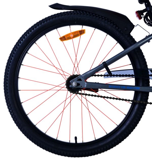 Volare Rocky Kinderfiets – Jongens – 24 inch – Blauw