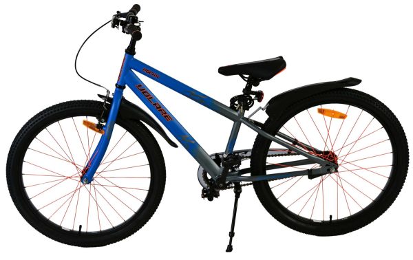 Volare Rocky Kinderfiets – Jongens – 24 inch – Blauw