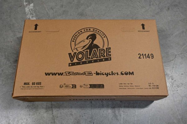 Volare Excellent Kinderfiets – Meisjes – 14 inch – Wit