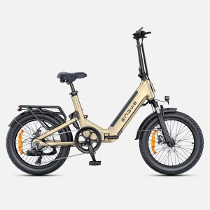 ENGWE L20 3.0 Boost Power Full Suspension Compact E-Bike Champagne