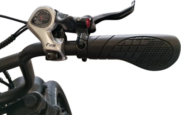 TWS V20 PRO 3.0 – E-Fatbike incl. Alaram+Stepjes+Achterzitje+Voorrek -Zwart