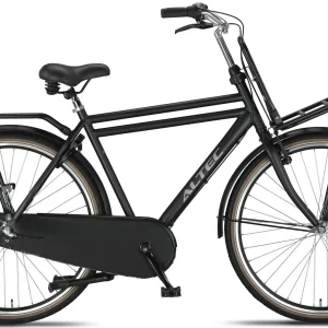 Altec Dutch 28inch Transportfiets N-3 Heren 57cm Mat zwart