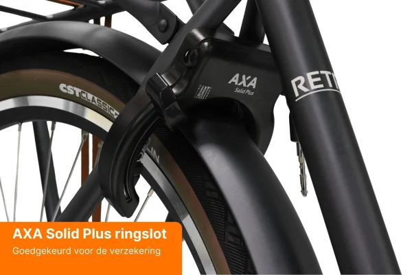 Altec Image Transportfiets 28inch N-7 Dames 57cm Mat Zwart