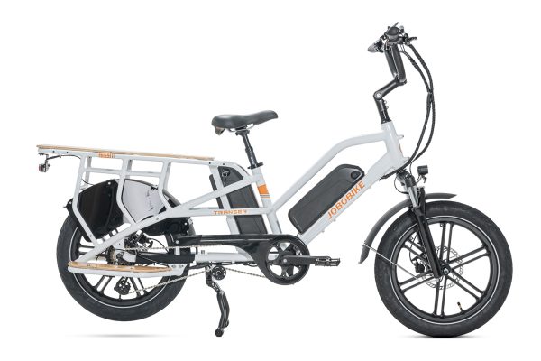JOBOBIKE Transer Elektrische Cargo/Bezorg Fatbike Wit