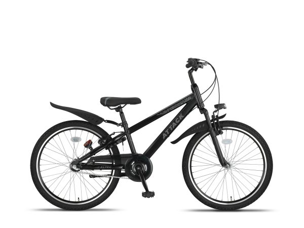 Altec Attack 24 inch MTB N-3 Zwart-Zilver